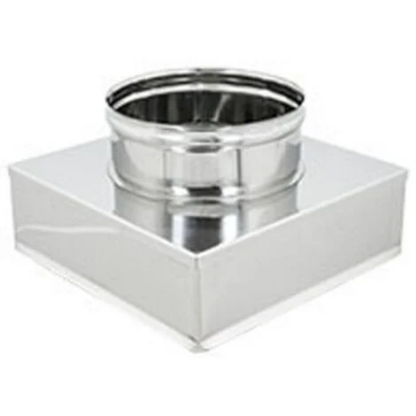 RIDUZIONI QUADRE-TONDE ACCIAIO INOX Da 250x250 a 200 DK