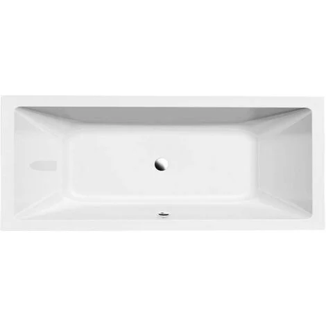 Aqualine Vasche da bagno - Vasca rettangolare NISA, 180x70x42 cm, senza piedini, bianco A1870
