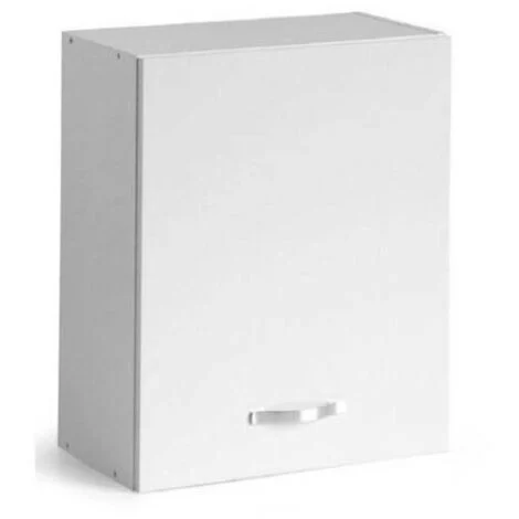 Pensile Mobile cucina Sopracappa 1 Anta con Scolapiatti 60x30xh49 cm - Bianco BFC80KIT