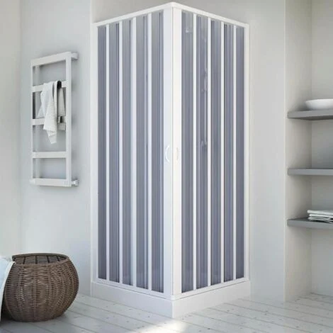 BOX DOCCIA ESTENSIBILE IN PVC BRIXO MARLIN 90X90