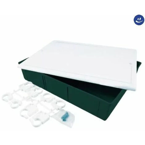 Cassetta di ispezione universale in plastica per collettori 52x32x8 cm TIEMME