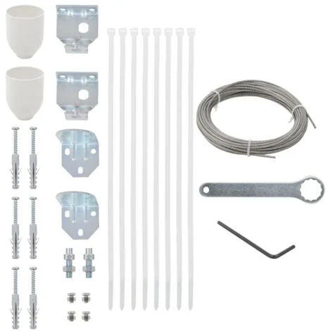 Set di Accessori per Tenda da Sole 29 pz per Terrazzo vidaXL