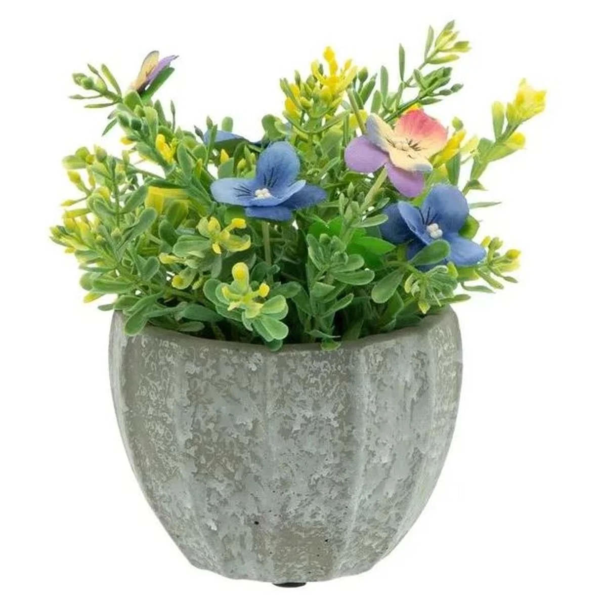 Fiore Vasetto Pianta con Fiorellini cm.9