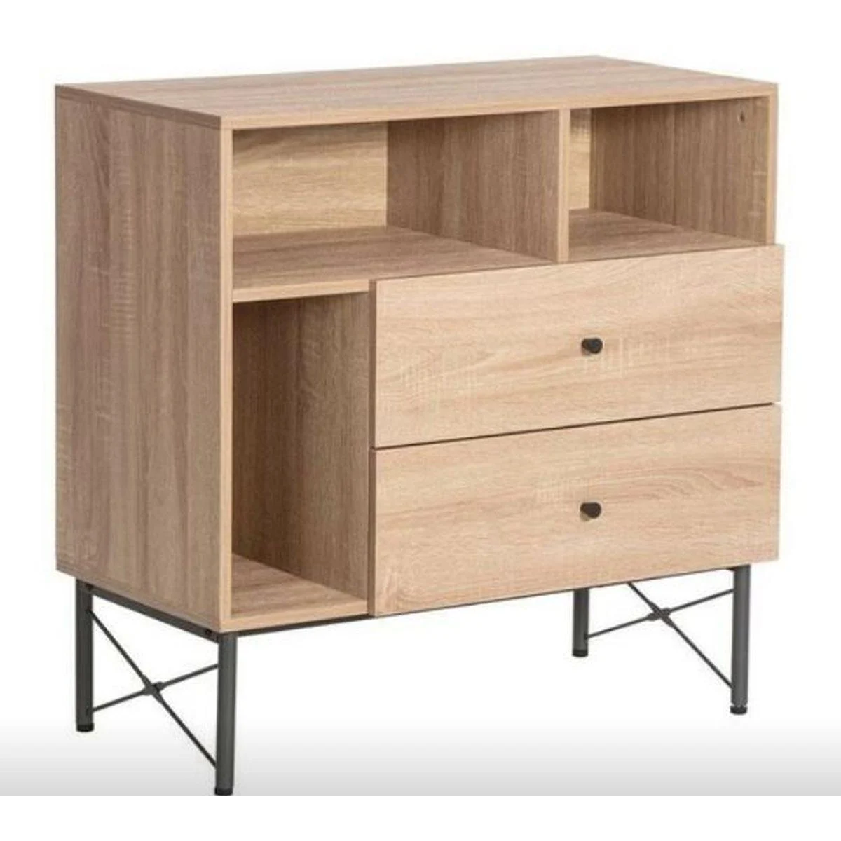 Mobile Legno Arcadia 2Cass+3Vani cm.80x40x80