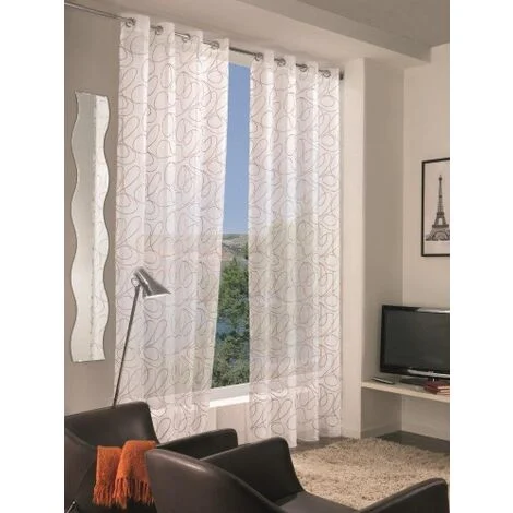 Home Collection INF155 Tenda Infinity, Poliestere, Beige, 140x280 cm