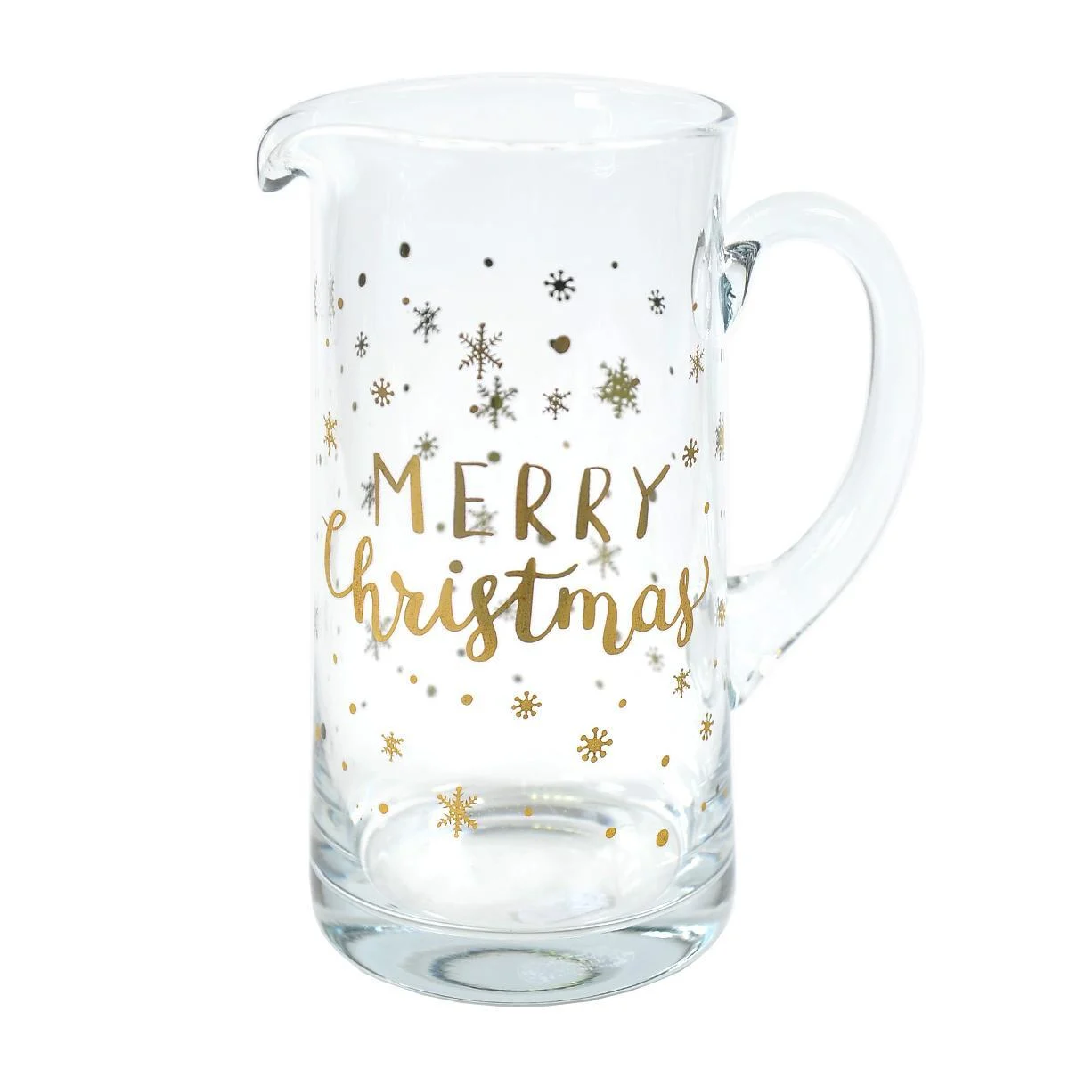 Caraffa Vetro Simple Day Christmas Lt.1,2