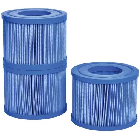 Set di 3 cartucce di filtrazione Netspa Spa /Purificazione/Mantenimento della qualità dell'acqua della spa - Compatibile con le spa Netspa ad eccezione di Vita Premium