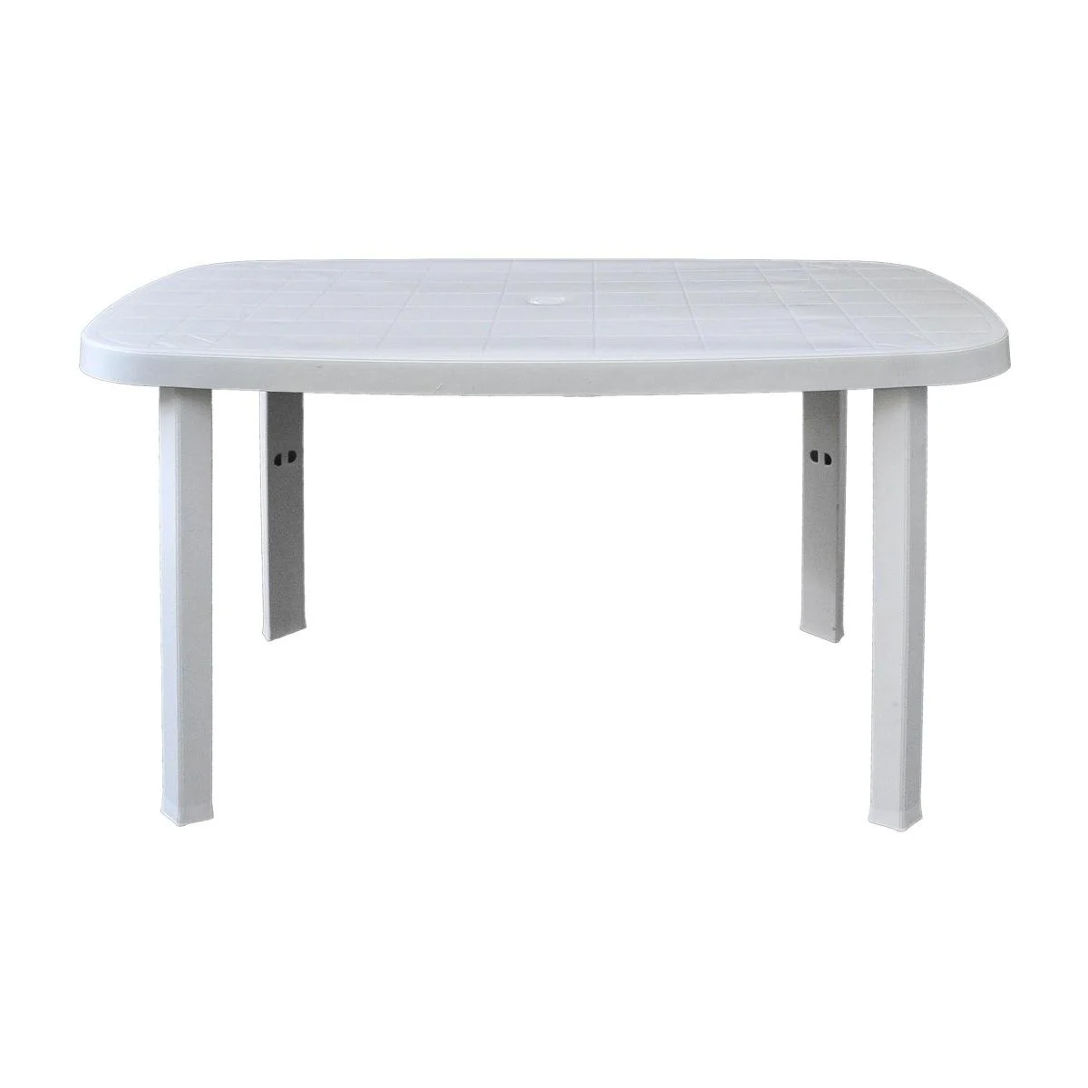 Tavolo PVC Rettangolare 140X80 Bianco Otello