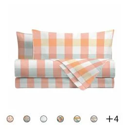 Completo letto matrimoniale in cotone, Vida Loca