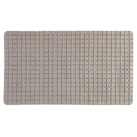 Tappeto Antiscivolo In PVC Per Doccia Mosaico Tortora 40x70 Cm