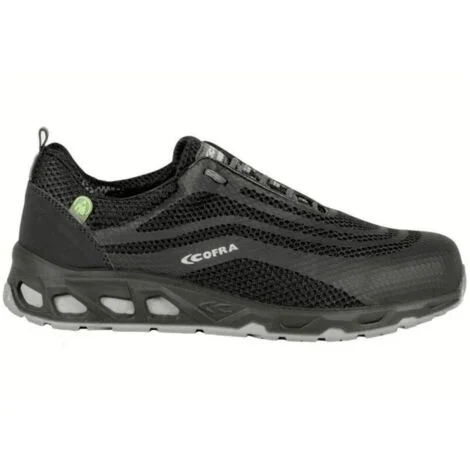 SCARPE ANTINFORTUNISTICHE LAVORO BASSE SCARPA COFRA WATT BLACK S1 P SRC TG 36