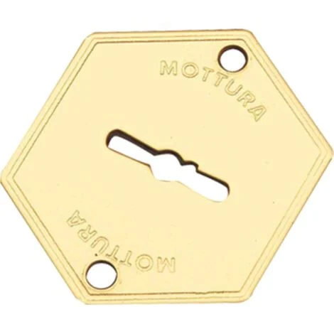 Mostrina Porta Blindata 95223 Mottura Dm Ottone Mm 52X64 - 1 Pz