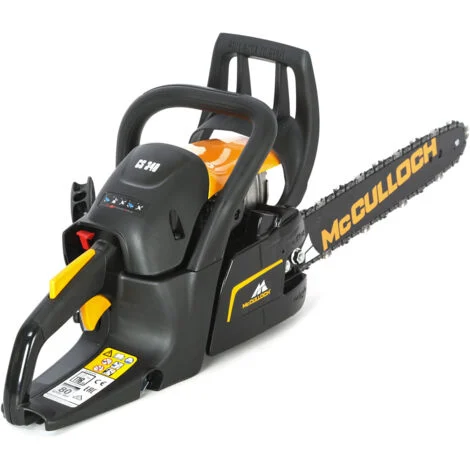motosega mcculloch "cs 340" con barra da 35 cm e catena extra, 1300 w
