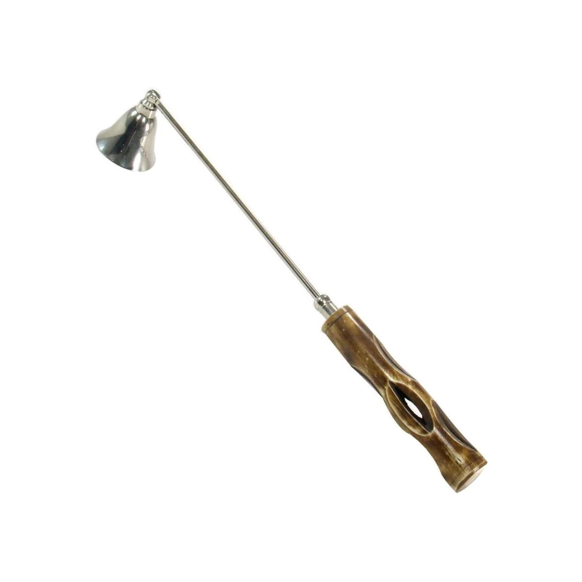 Spegnicandela con Cappuccio Manico Osso cm.33