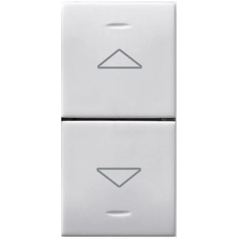 Ave due mezzi tasti commutatore iot domus 1m mod. s44 441tgc-w