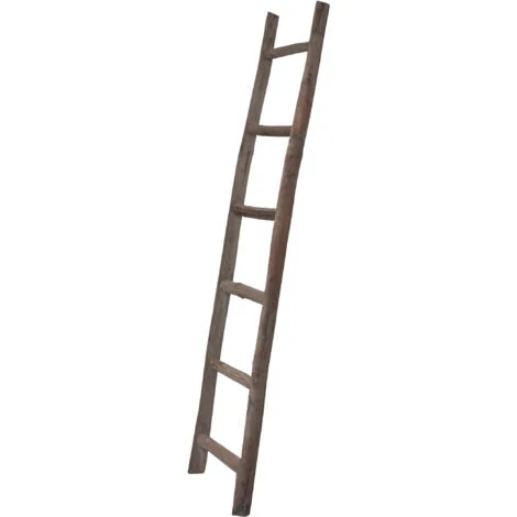 Scala porta asciugamani legno da terra Appendi asciugamani bagno da parete a muro Decorativa Scaletta portasciugamani Bambu