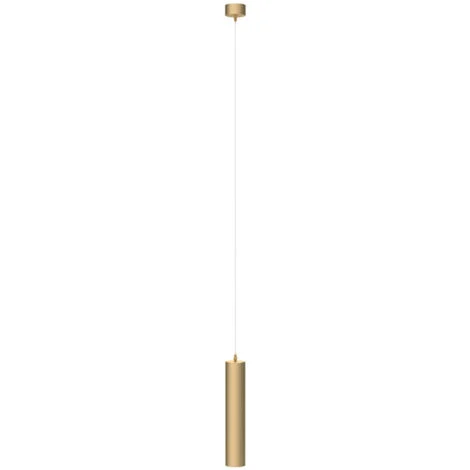 Maytoni Focus Plafoniera a Sospensione Sottile Oro Opaco GU10