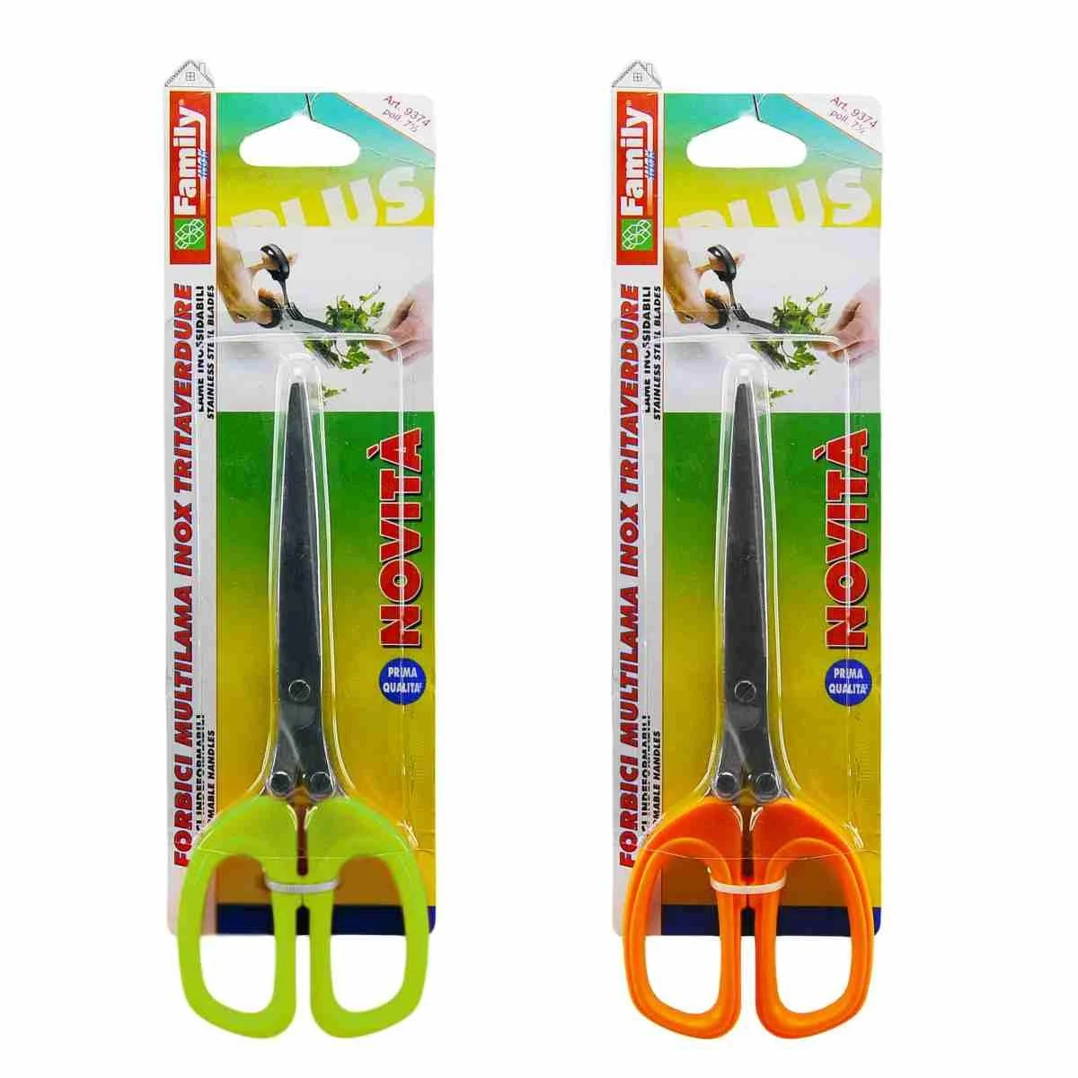 Forbici Multilama Tritaverdure cm.19 2 Colori