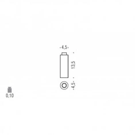 COLOMBO DESIGN Look w49550 ricambio per porta sapone cromato codice prod: W49550
