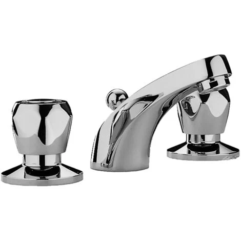 Rubinetto per lavabo 3 fori Paffoni Danubio DA055Cromo