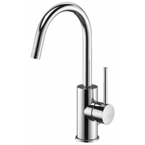 Miscelatore lavabo con canna orientabile Paffoni serie Light LIG078CRCromato - Ottone