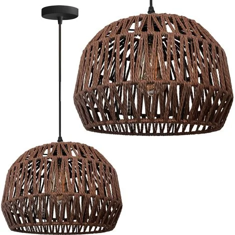 LAMPADA A SOSPENSIONE APP1292-1CP BROWN E27