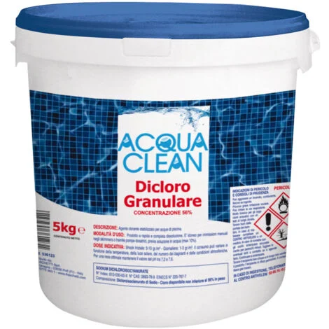 dicloro granulare Acqua Clean di Kg.25