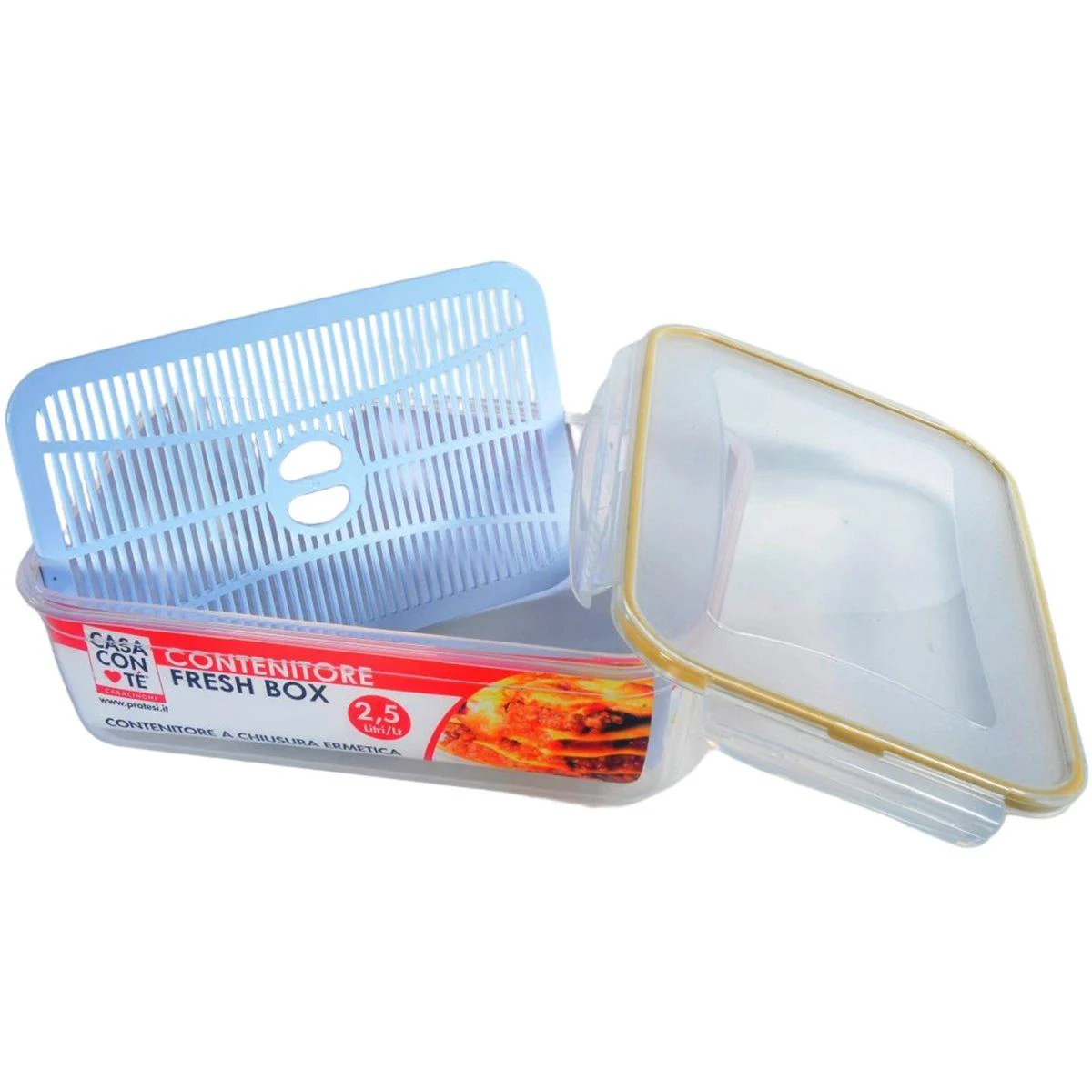 Contenitore PVC Rettangolare Fresh Box Lt.2,50