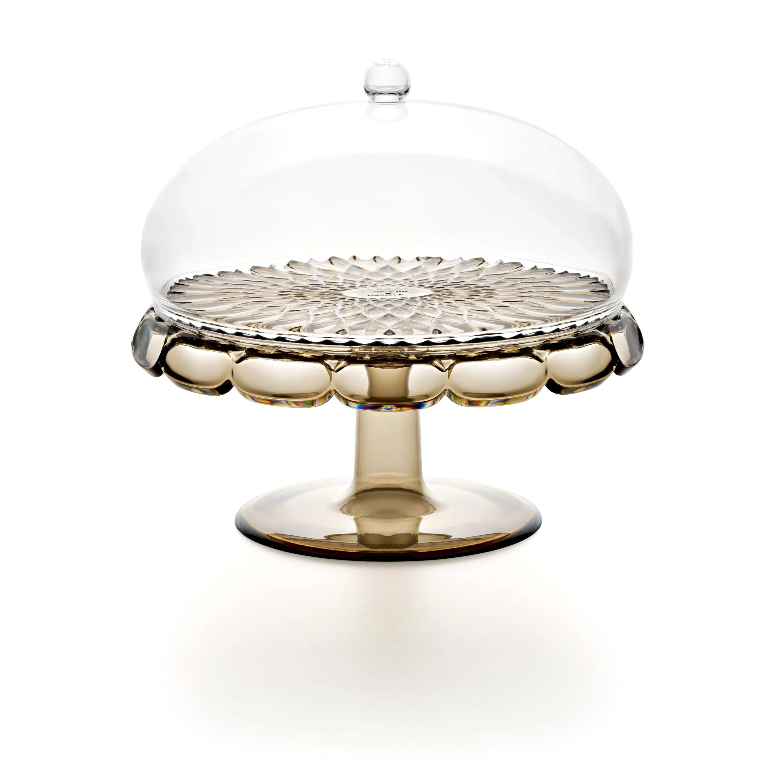 GUZZINI Alzata con Campana Vanity Bio-Based D 30 Cm Fumo