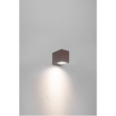 Century applique led axo quadrata monodirezion corten gu10 axo-1gu10sc