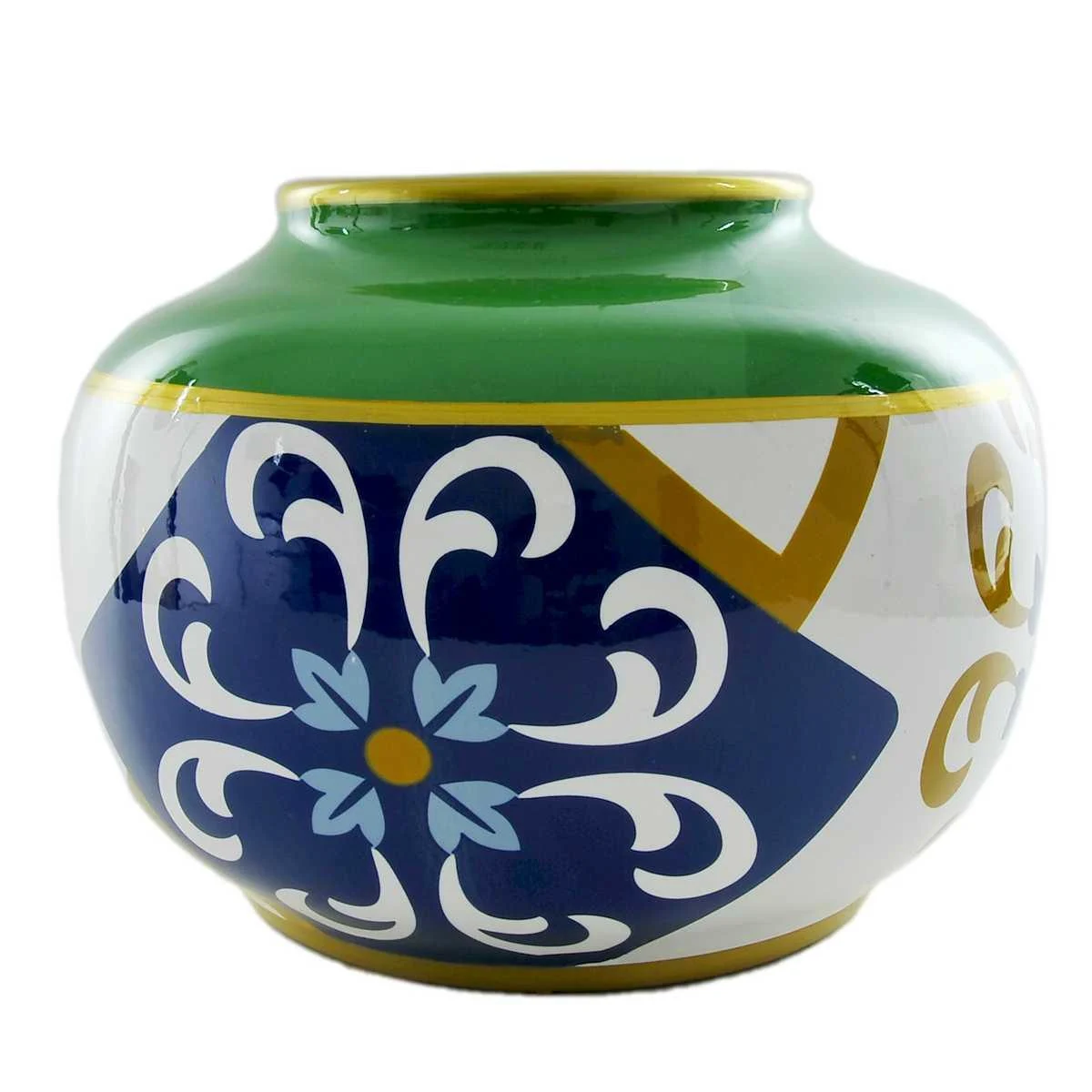 Vaso Porcellana Alhambra Bombato cm.26x19