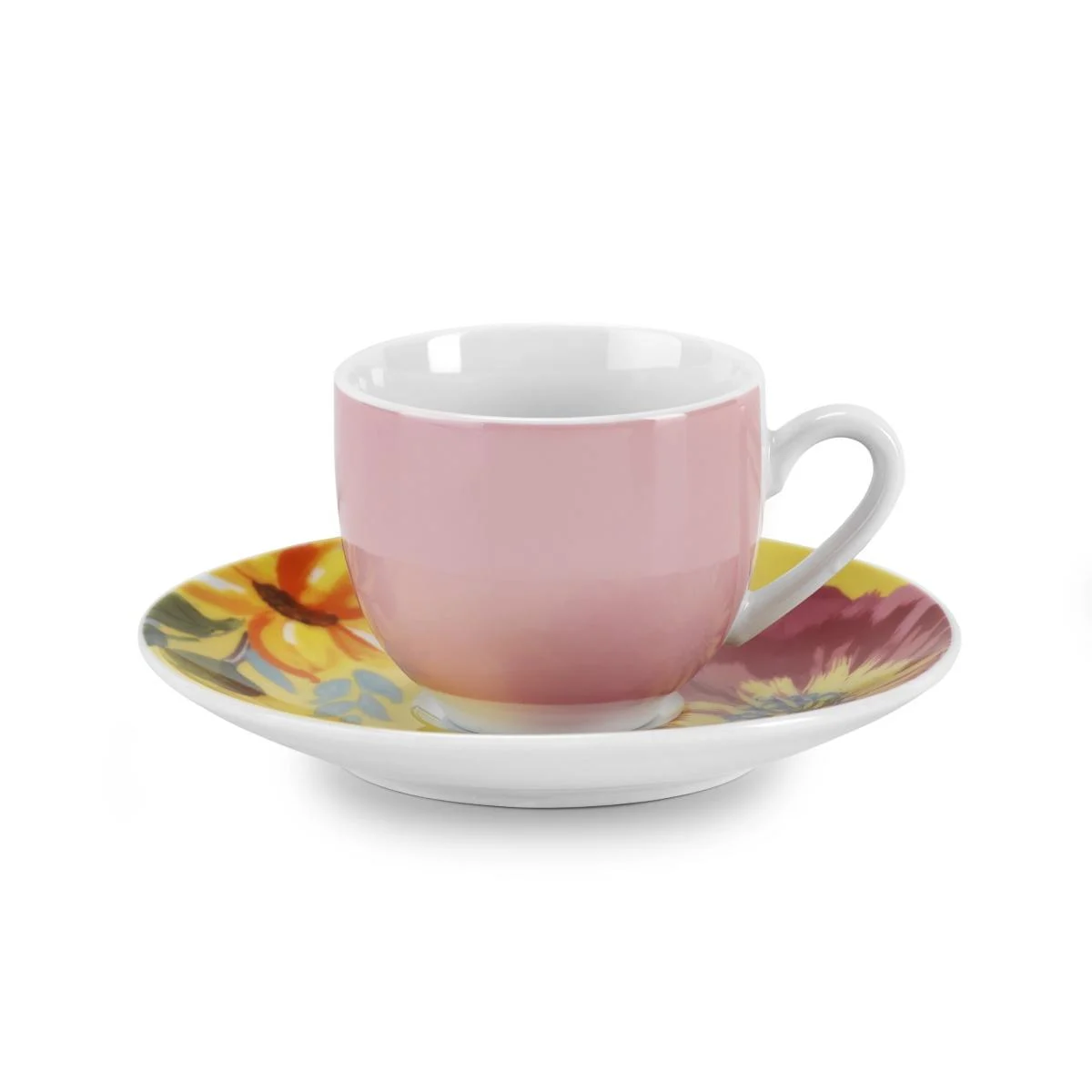 Tazzine Caffè Set pz.6 Porcellana Fade Boho
