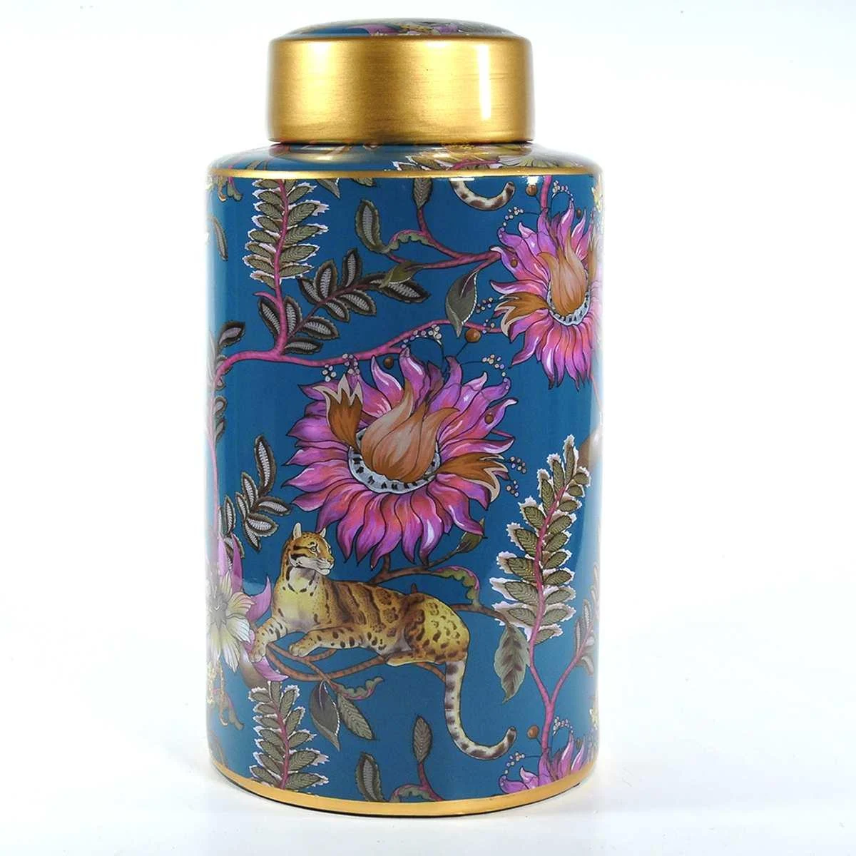 Vaso Porcellana Labuan con Coperchio cm.20x40