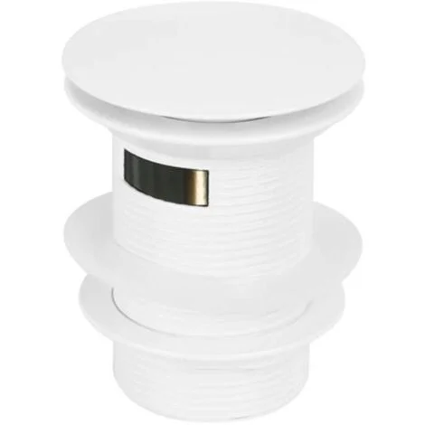 kielle - Piletta click-clack per vasca da bagno, bianco lucido 11601040