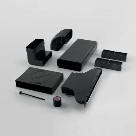 Elica Kit Filtrante Plinth out. Tipo: Filtro per cappa aspirante, Colore del prodotto: Nero, Materiali: Carbonio. Peso: 4,3 g. Larghezza imballo: 780 mm, Profondità imballo: 520 mm, Al... - KIT0167757