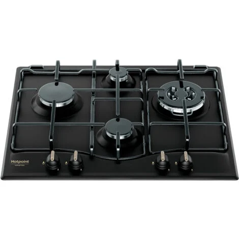 Hotpoint Ariston Piano cottura a gas PCN 640 T (AN) R /HA. Colore del prodotto: Antracite, Posizionamento dell'apparecchio: Da incasso, Dimensione della larghezza del piano cottur... - PCN640T(AN)R/HA