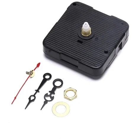 Meccanismo dell'orologio da parete professionale a portata di mano Orologio da parete al quarzo movimento di riparazione pezzi di ricambio, include 1 set di lancette