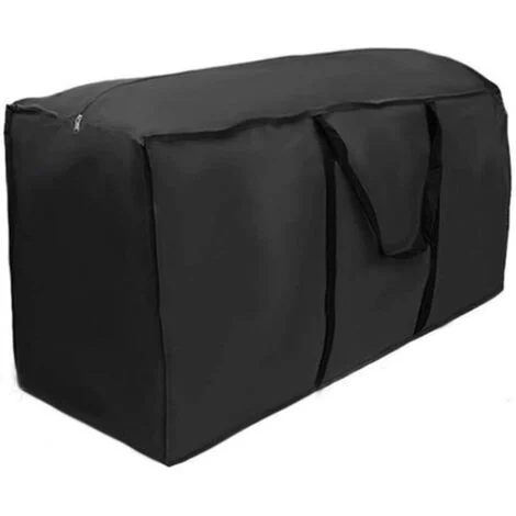 Borsa per lo stoccaggio dei cuscini da giardino 173x76x51cm 210D tessuto Oxford coperture per cuscini da esterno borsa impermeabile per cuscini con manigl