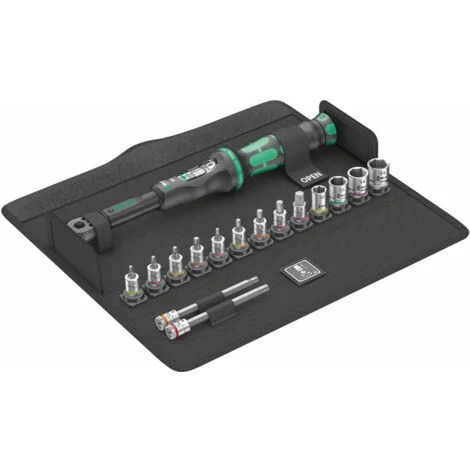Set di chiavi dinamometriche Wera Set di chiavi dinamometriche 1 16 pezzi 2,5 - 25 Nm 1/4