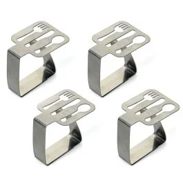 Set 4 ganci fermatovaglia, SìChef