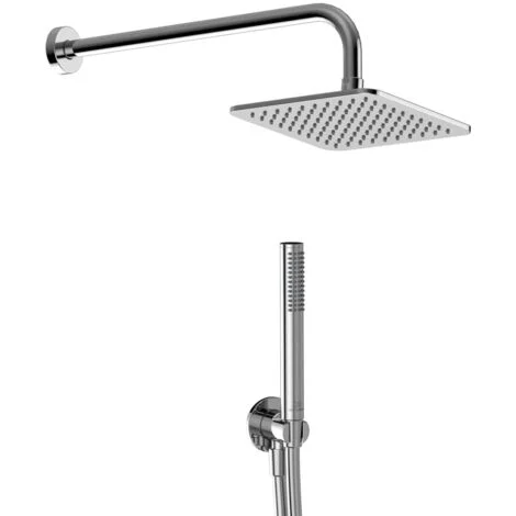Ideal Standard - Idealrain, Kit doccia 5 pezzi, Set accessori doccia per bagno, Cromato