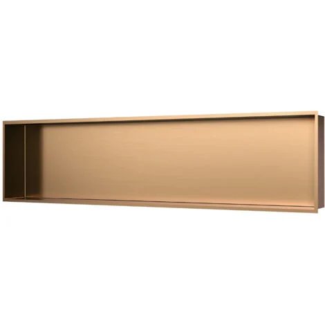 Swiss Aqua Technologies Aurum Nicchia per doccia da incasso, Acciaio inox 304, 120x28x10cm, PVD rame spazzolato (SATAURN12128BRG)