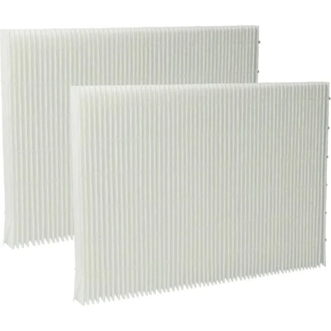 vhbw 2x filtro dell'aria F7 compatibile con Wolf CWL-T-300 Excellent, CWL-F-300 Excellent ventola (2x microfiltro)