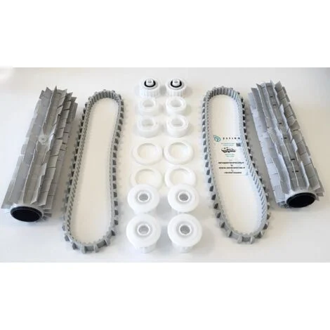Kit Rinnovo Trasmissione Cingoli da Vecchia a Nuova Versione per Robot Piscina Maytronics Dolphin Diagnostic 2001 – 3001 / Flipper 1.0 – 2.0 – 3.0