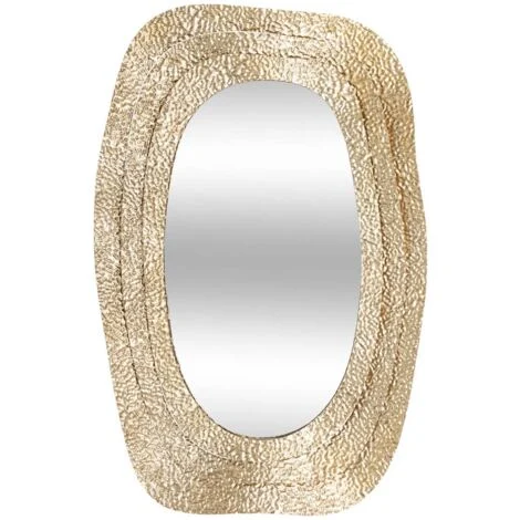 Specchio dorato brenda 89x58cm - Atmosphera créateur d'intérieur