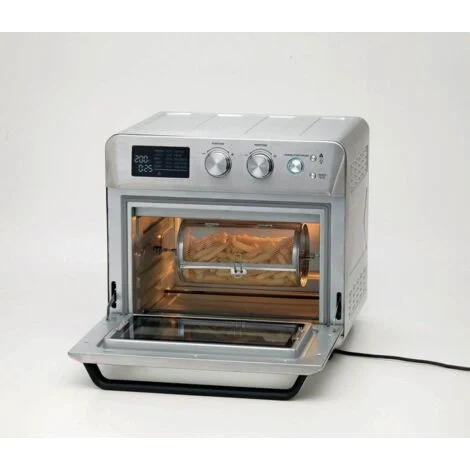 Ariete 4629 Airy Fryer Friggitrice ad Aria e Forno 1700 W 25L Multifunzione Silver