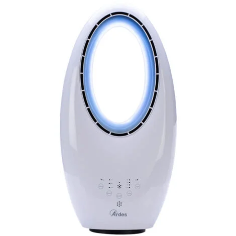 Ardes AR5BL1B Ventilatore Ciclonico Senza Pale Lampada Led Bianco