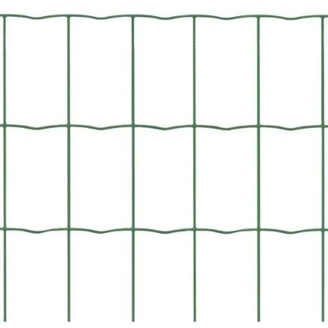 Rete metallica plastificata, h.1,80x10 mt, verde