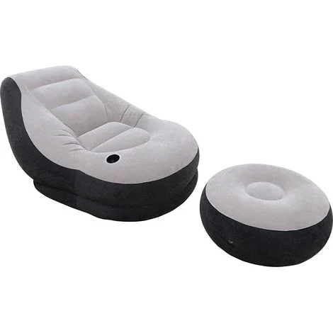 POLTRONA LOUNGE 99X130X76CM CON POGGIA PIEDI