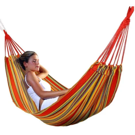 TrAdE Shop Traesio - Amaca Da Campeggio A Sacco 100 X 200 Cm Relax Giardino Con Sacca Trasporto -
